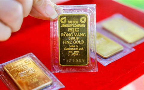 Giá vàng giảm tiếp, 'bay' gần 3 triệu đồng/lượng sau một đêm