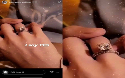 Xôn xao tin Jolie Nguyễn được cầu hôn bằng nhẫn kim cương 'khủng' sau ồn ào scandal