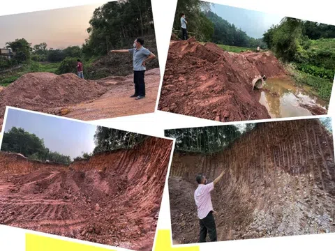 Đồng Hỷ - Thái Nguyên: Cần xử lý nghiêm hành vi khai thác, san lấp đất trái phép