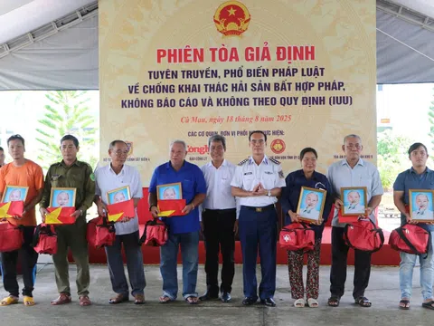 Thiết thực với phiên tòa giả định chống khai thác thủy sản IUU