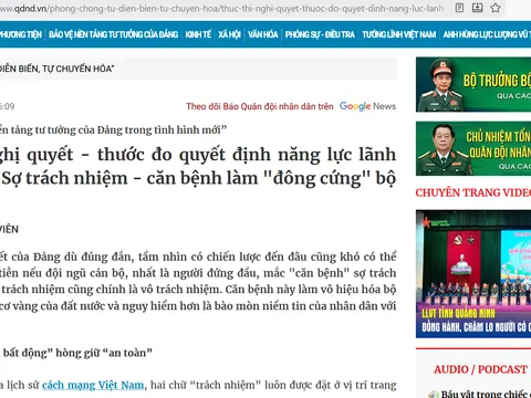 Khuyến khích, bảo vệ cán bộ dám nghĩ, dám làm…
