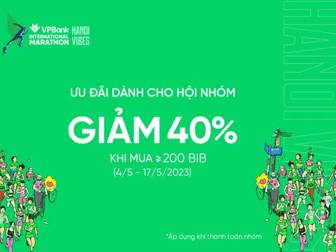 VPBank Hanoi International Marathon 2023 sắp đóng cổng bán vé early bird